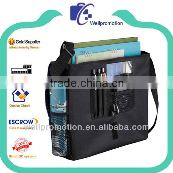 Wellpromotion 2014 New developed polyester satchel