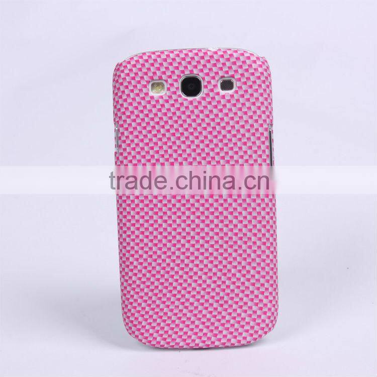 SX004-5 Carbon Fiber patterns Samsung i9300 cell phone case