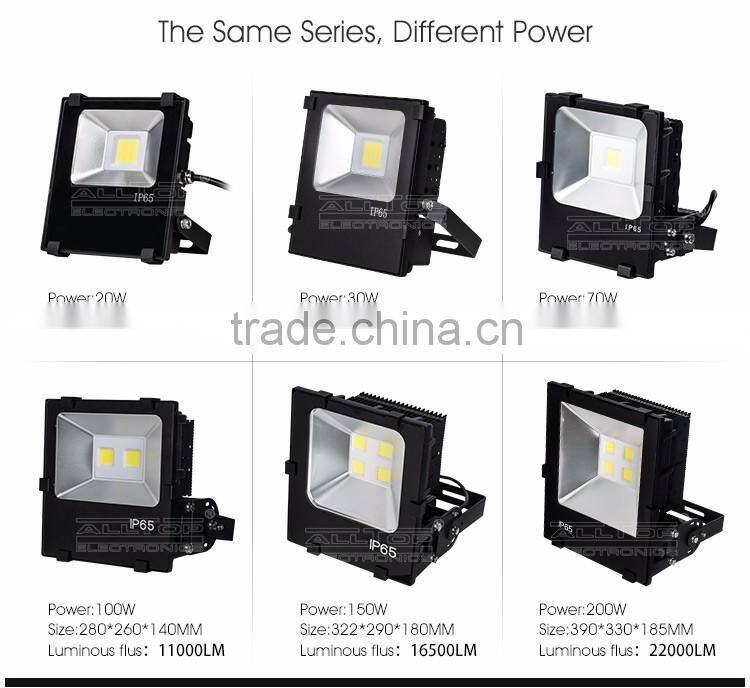 IP65 Waterproof high lumen bridgelux led Outdoor flood light 50w