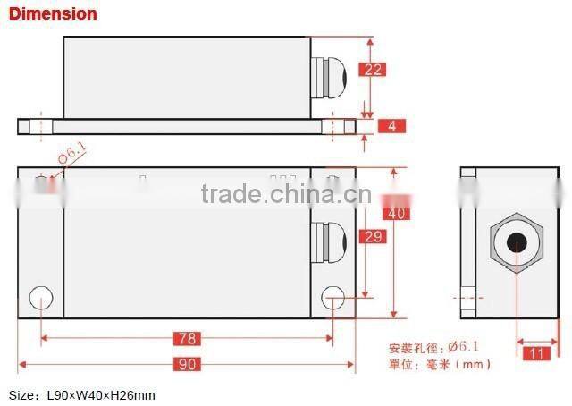 SCA126 Dual axis MODBUS Inclinometer For Satellite Positioning Search and Underground Drill Posture Navigation ...etc