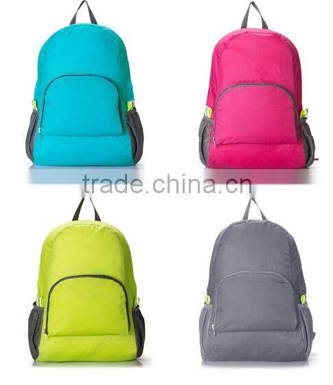 Fashion creative foldable 190t nylon bag