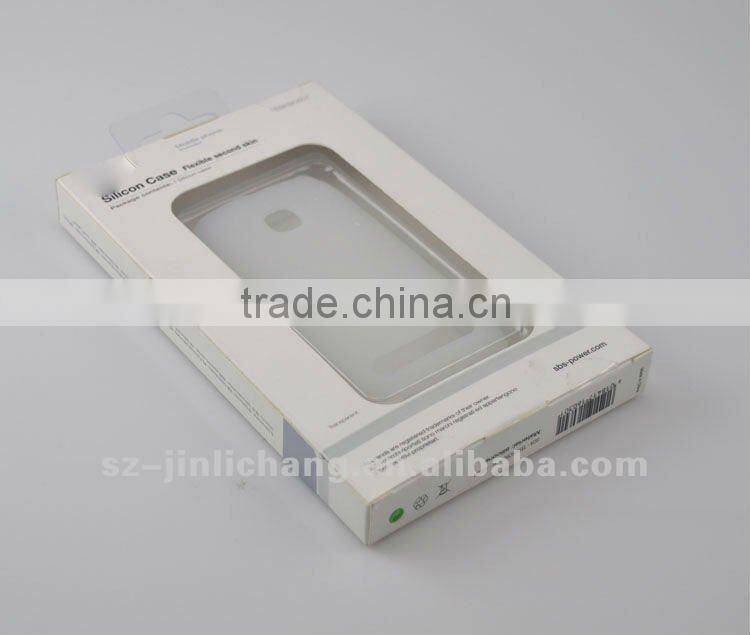 printed clear window for paper packaging box