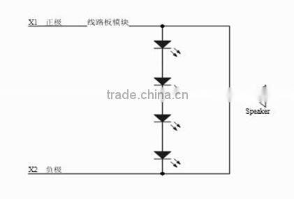 FBMB1185WL buzzer with LED Buzzer with lamp (FBELE)