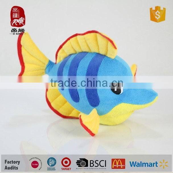 Custom stuffed toy animals plush toy fish