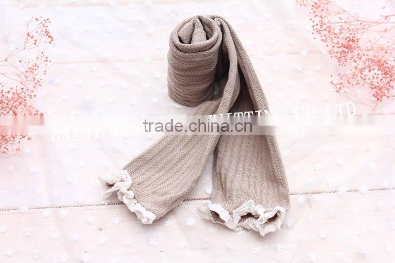 100% cotton lace stripe baby pants fashion for baby girls and school girl