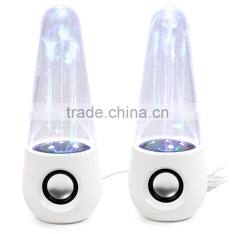 Wireless LED Light Show Fountain Water Dancing Bluetooth Speakers Music Stereo Subwoofer Speakers GuangDong Factory