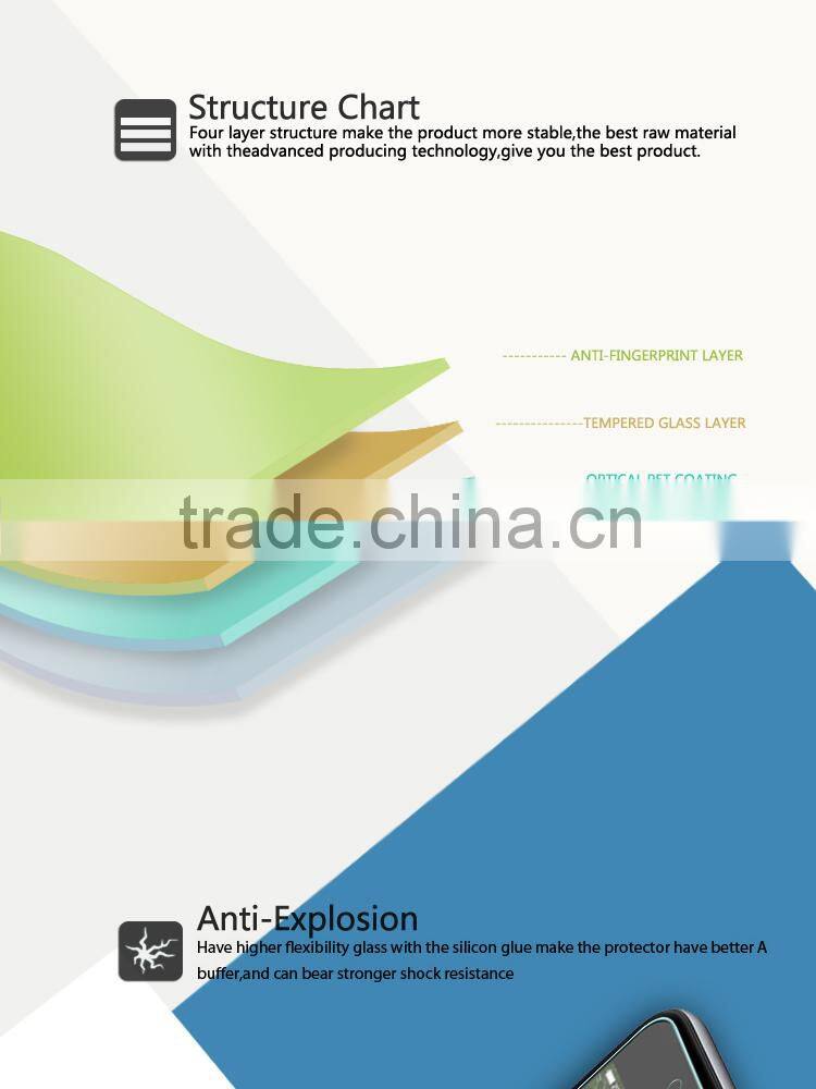 Factory Price Premium Good Quality Tempered Glass for iphone 7 Abrasion proof tempered glass protector