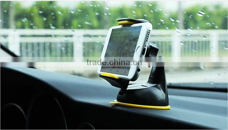 Hot Selling 360 Degree Rotating Smart Mobile Phone Car Holder Universal Sucking Disc Car Holder