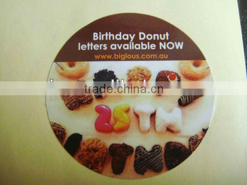 Popular custom round stickers
