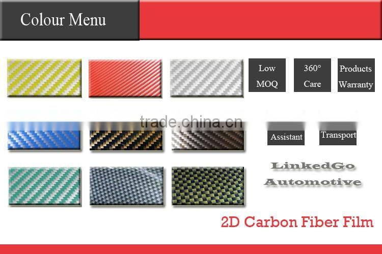 Fashion car sticker 1.52*30M vinyl wrap 4D Black Carbon Fiber Vinyl sticker sheet
