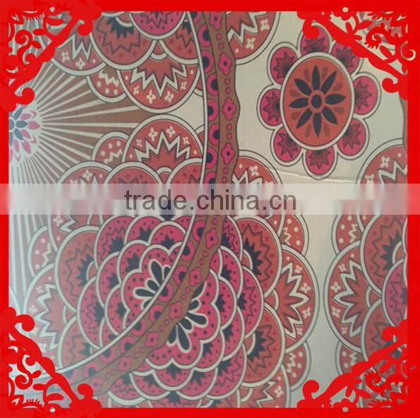 3mm Flower Design Paper Overlaid Plywood from own factory to Africa market Mobile: 0086-13730996153