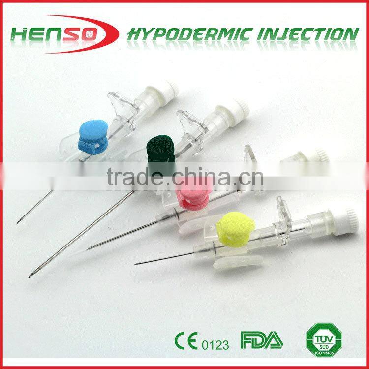 Henso IV Cannula with Injection Port & Wings