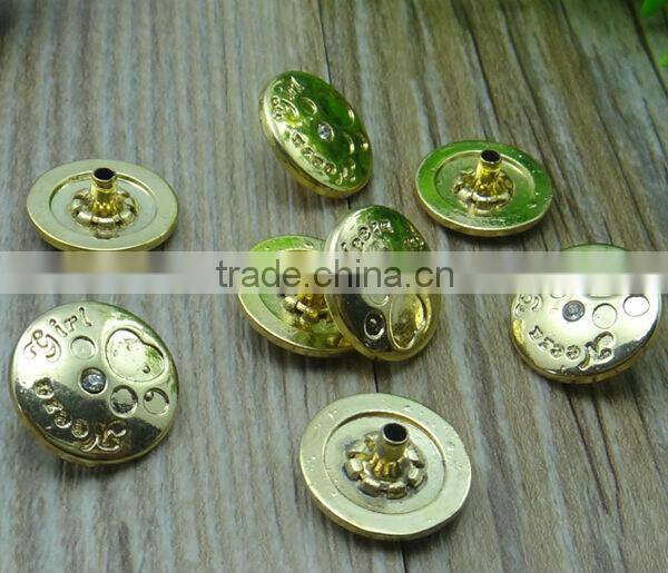 eco-friendly custom metal snap fastener