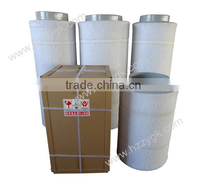 Honeycomb activated carbon filter hydroponics/carbon air filter for greenhouse