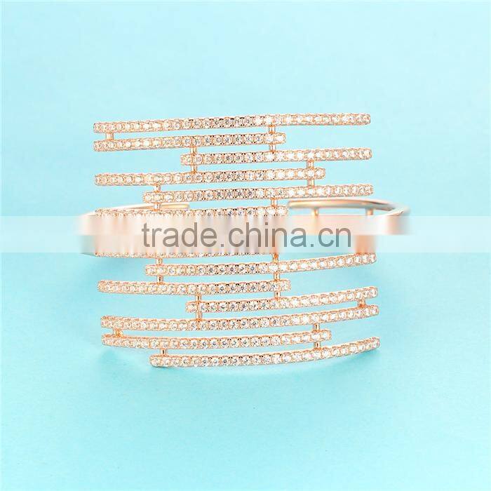 Gold Plated Jewelry Costume Gold Bangle For Ladies Jewelry Factory Direct FB055