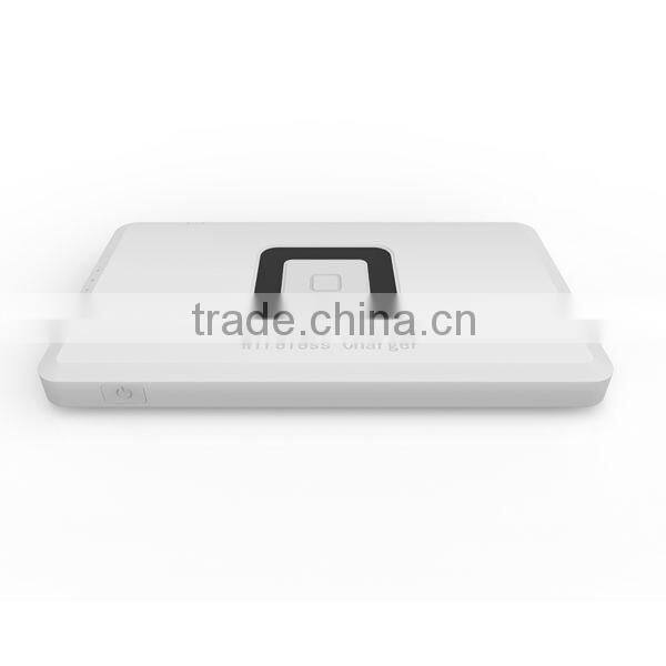 Newest Qi Wireless power bank for samsung galaxy s2,Wireless Charging Pad Receiver for Samsung S4/iPhone5/iPhone 4S/Nokia/HTC