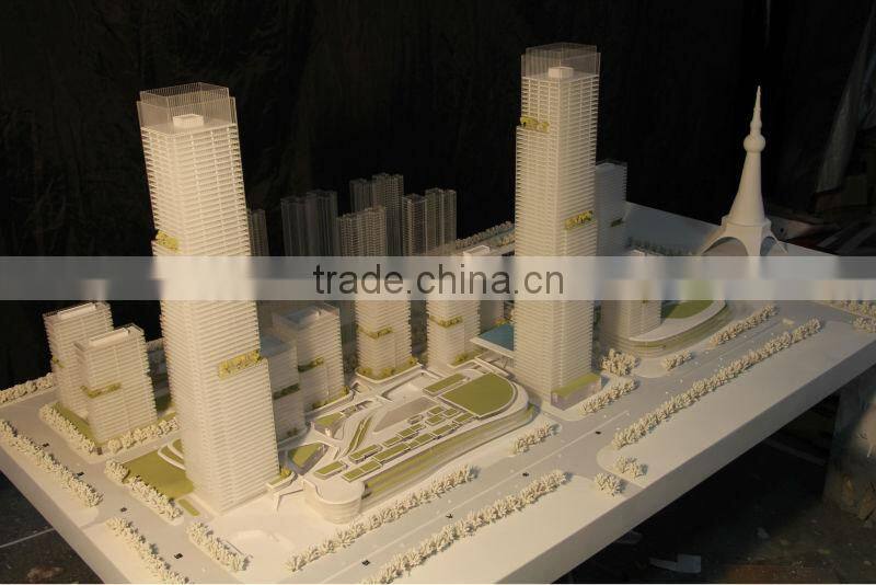 Carousel Center Miniature Architectural Model 1/250 for Real Estate