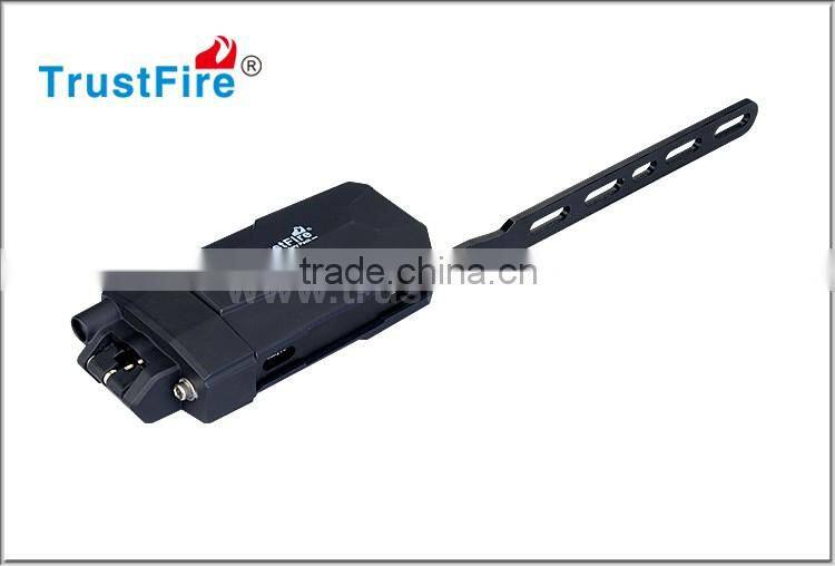 Trustfire 4.2V 6200mah waterproof battery 6200mah rechargeable battery pack with intelligent battery charger to bicycle light