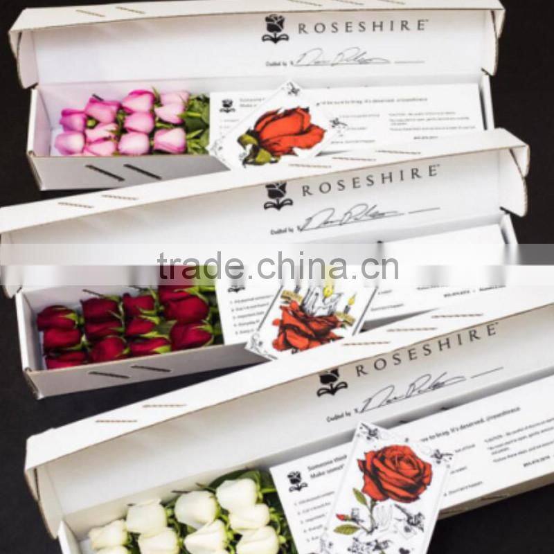 High quality Large flower box with ribbow