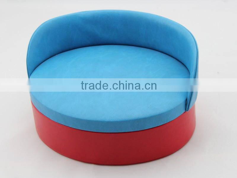 New design handmade sofa shape fun leather jewelry display box