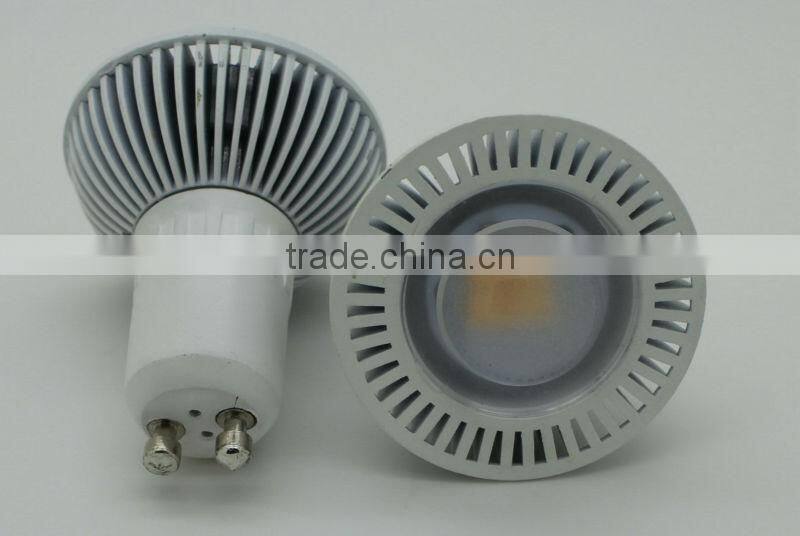 2014-2015 Best sell 100-240V 50*66mm CE&ROHS Approval 5W reflector epistar GU10LED Spotlight