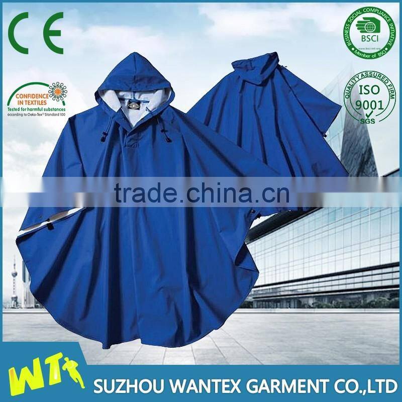 pu with knitted raincoat rain poncho