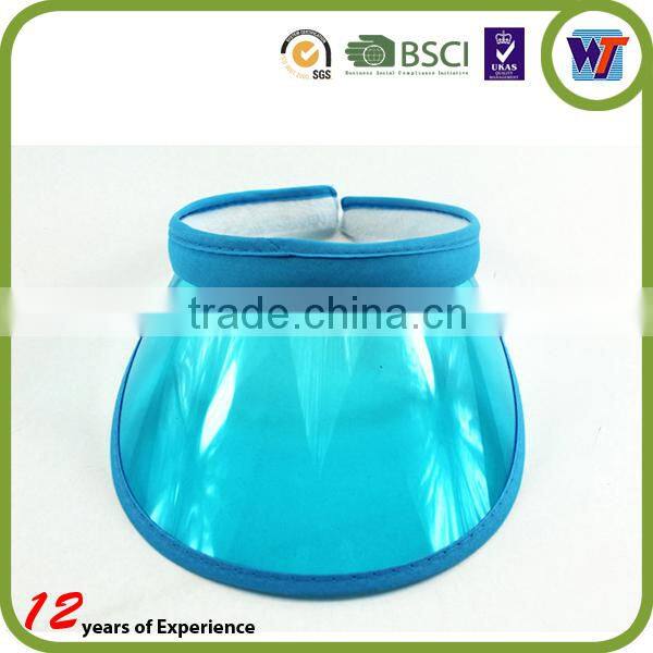 Different color choice custom plastic sun visor cap wholesale
