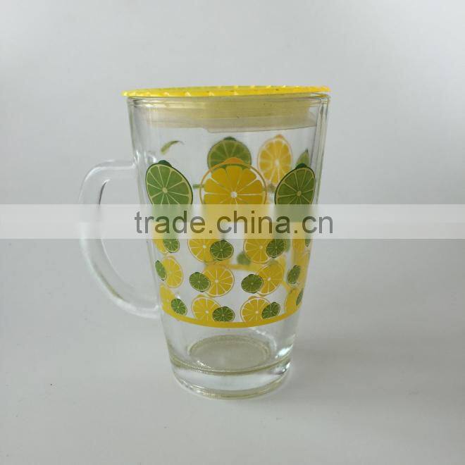 China Anhui Transparent Glassware with lid.