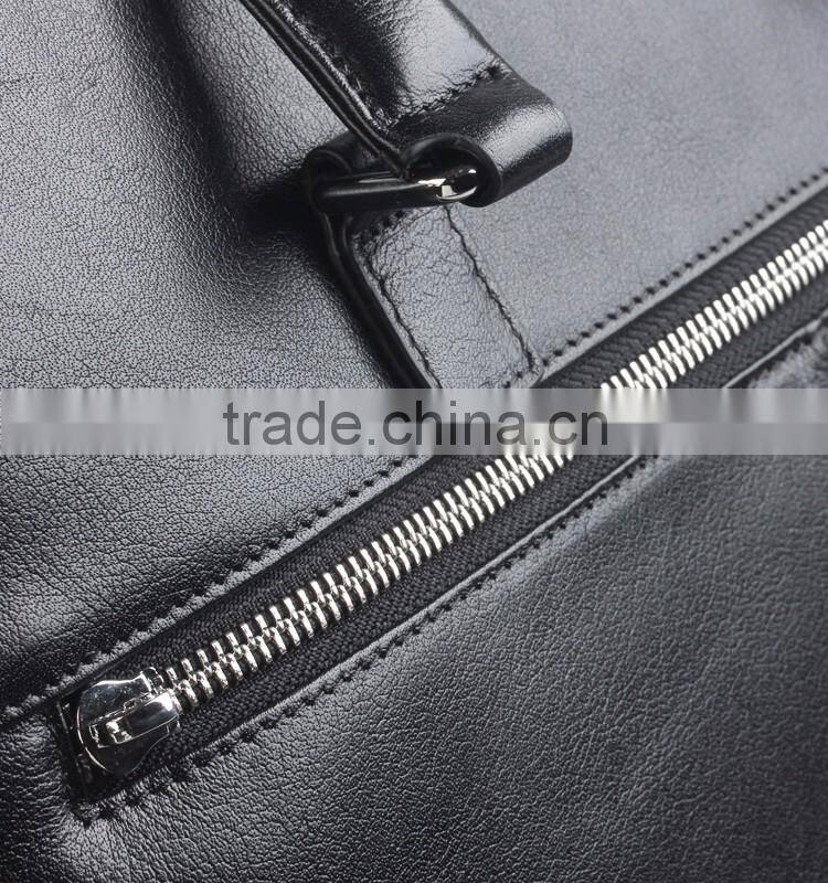 QIALINO new trend bags computer laptop bags men leather briefcase for macbook 12/13/15 inch