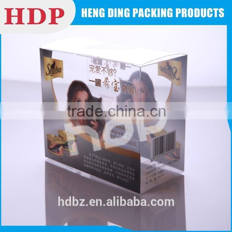 recyclable clear large plastic box wholesale