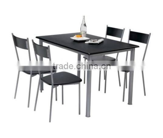 space-saving dining table and chair set