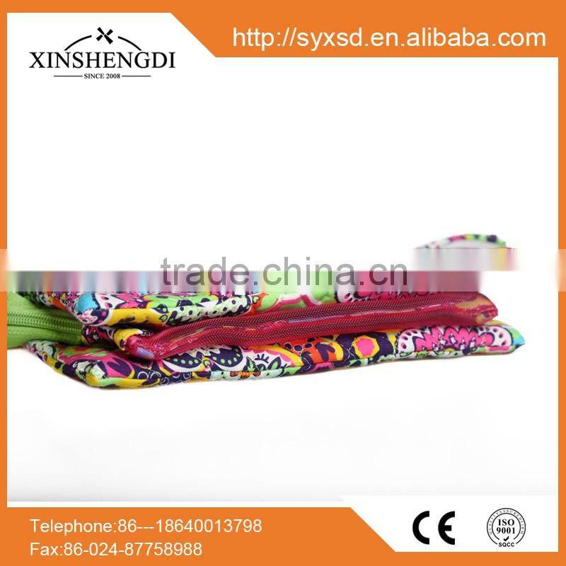 SDF035 pencil case, wholesale high quality floral print 100% cotton quilted pencil bag
