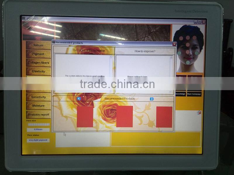 Salon use Human Body Analyzer Skin Moisture Analyzer