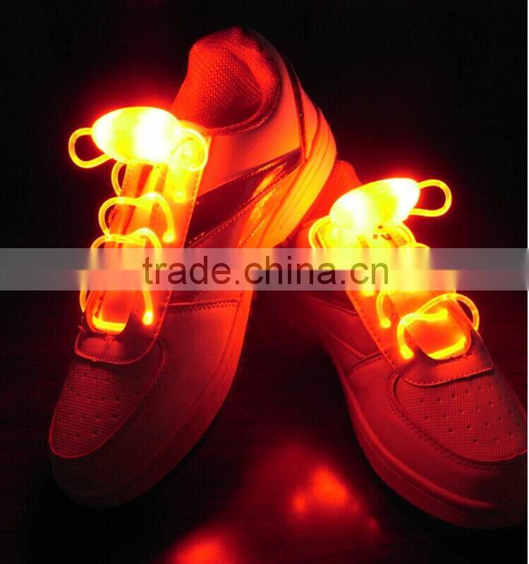 2016 most popular novelty woman led shoelace from made in China