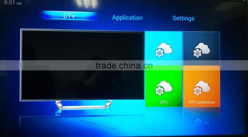 AmlogicS805 OTT Android Satellite TV Receiver Supporting Arabic IPTV