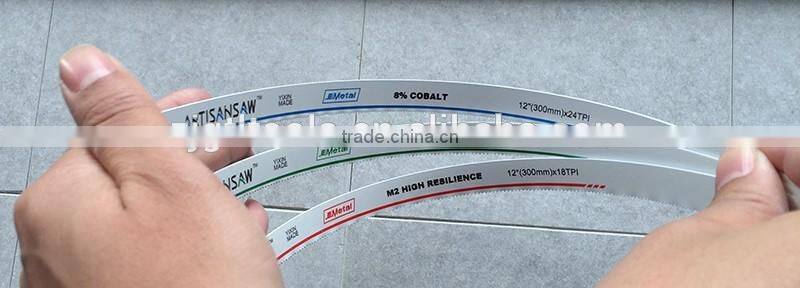 Free Shipping Flexible HSS Bi-metal M42 12"x1/2" (300mm Length) Hacksaw Blades 24TPI for metal Hand steel saw blades