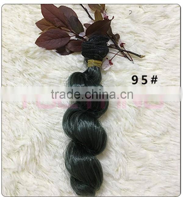 Hotsale Natural Brown Curly Hair Weave for Braiding