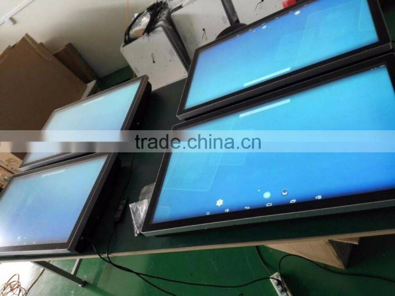 EKAA 2000nits IP65 waterproof standard floor standing 65 inch outdoor lcd display