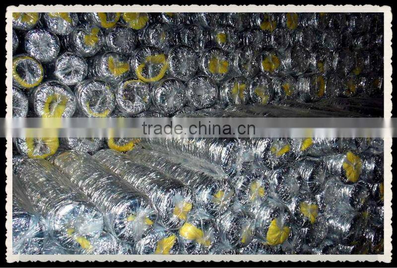 6 inch Factory hot selling Fiberglass Aluminum Foil Flexible Duct