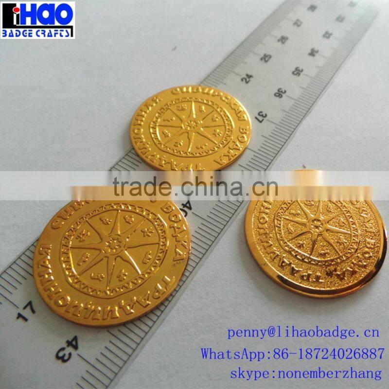 high quality custom antique brass Metal Souvenir challenge coin