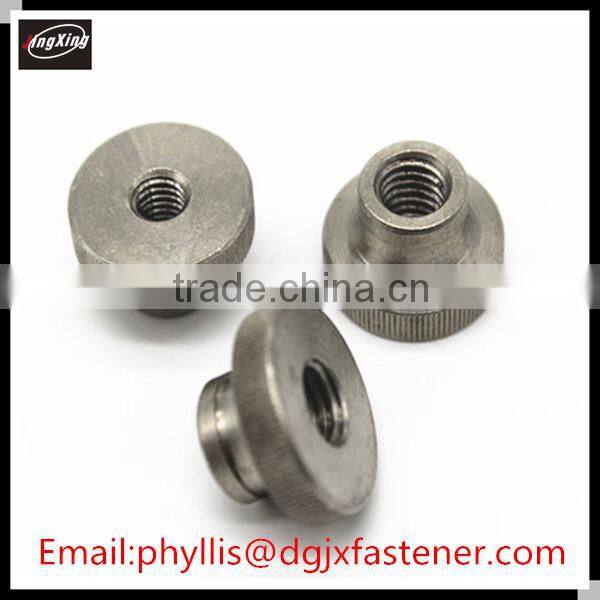 Good price customized stainless steel knurled thumb nut