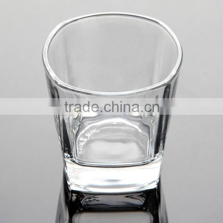 water drinking glass square glass cup