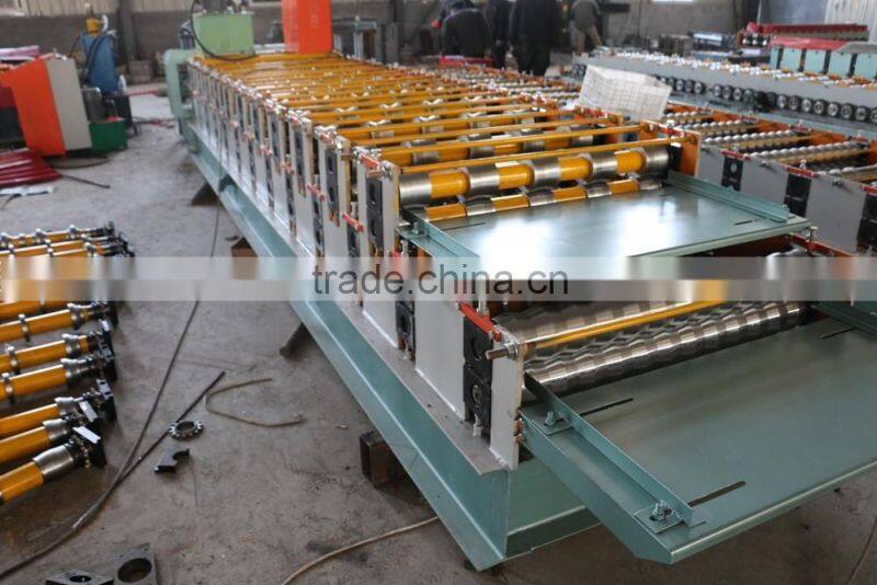 Novel design of DIXIN 840/850 double deck roll forming machine