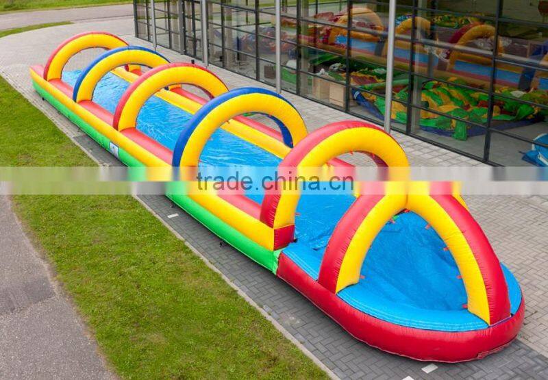 Hola summer color inflatable slip n slide/inflatable slide/inflatable water slide