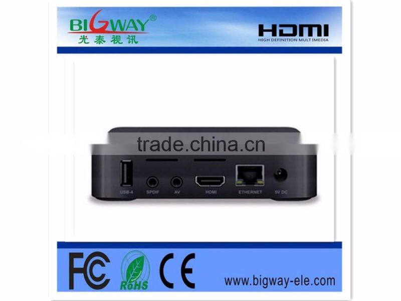 2016 new style high quality TV BOX with factory price made in China