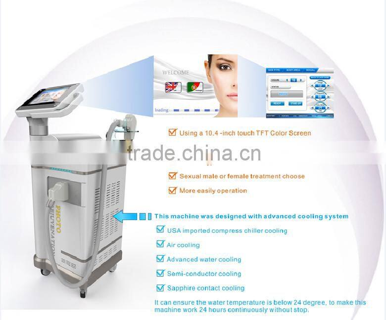 Competitive price new design diode laser 808nm beauty machine of hair removal with good price