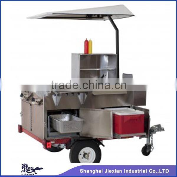 JX-HS200B.2015 China Mini portable mobile electric hot dog cart