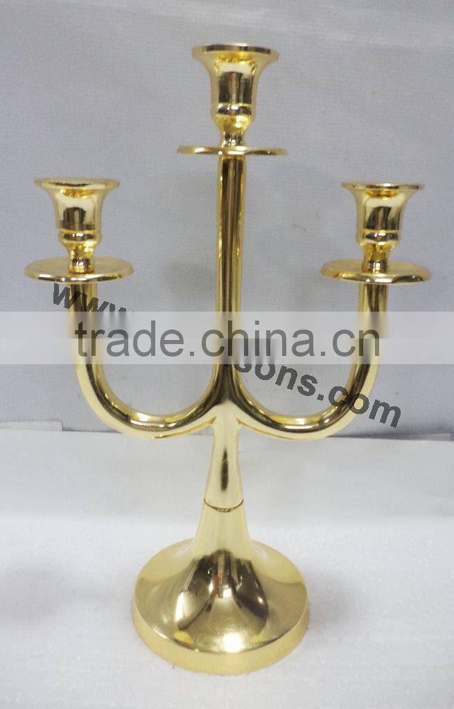 Modern Popular Gold Candelabras And 5 Arms Gold Candelabra Weddings For Church Decor