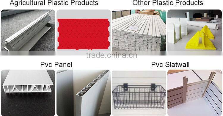 2015 plastic pvc extrusion profile for windows