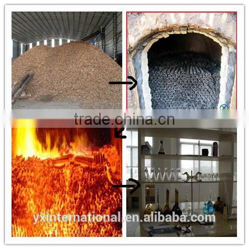 hexagonal bulk lump oak wood Charcoal